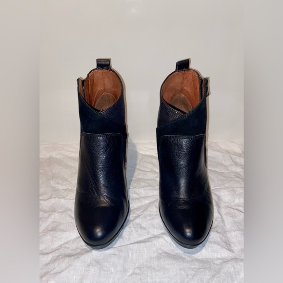 Women’s HISPANITAS Joy is a choice black leather & suede ankle boots sz 36/5,5-6 - Picture 3 of 16
